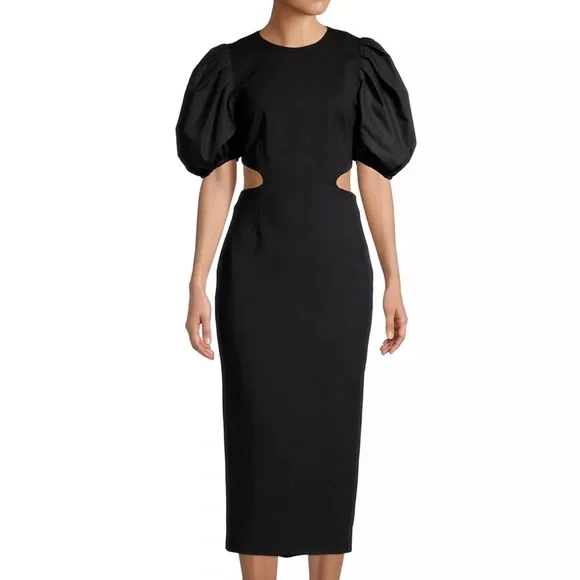 ELLIATT Suffage Dress In Black - Black. Size S (Also In XS). ELLIATT Suffage Dress In Black - Black. Size S (Also In XS).